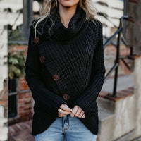 Sammy Jackson™ Hailey | Nowoczesny asymetryczny golf z eleganckimi detalami
