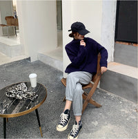 Elaine Sweater | Warm wool sweater with oversized fit