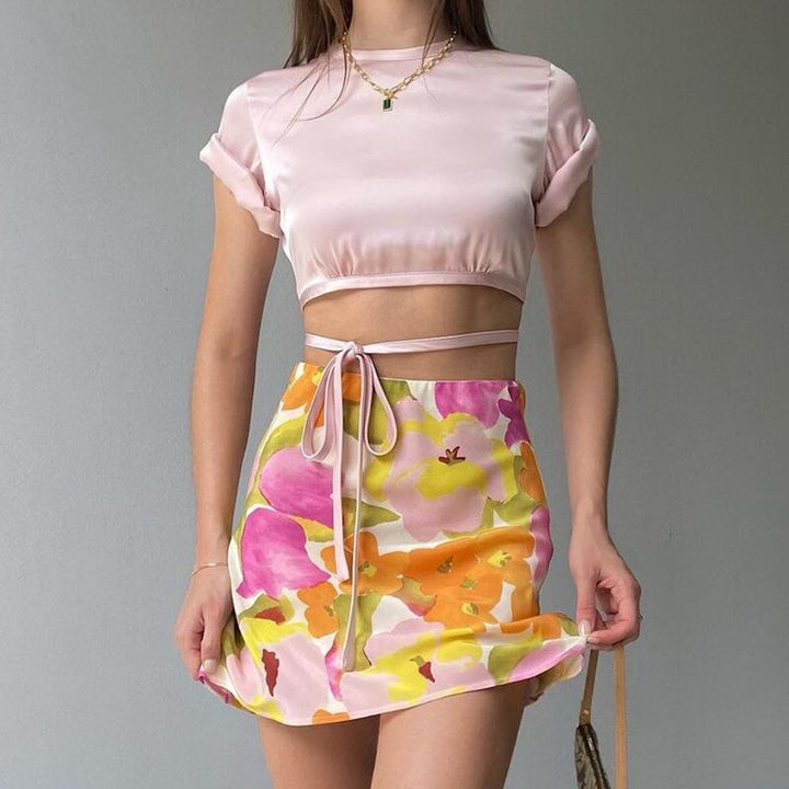 Sammy Jackson™ Baya Bohemian Rok | Een zomerse rok met bloemenprint