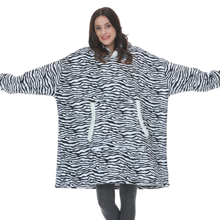 Sammy Jackson™ Hoodie & Deken | Heerlijke Combinatie van een Zachte Hoodie en Comfy Deken in één!