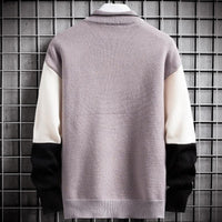 Sammy Jackson™ Patchwork Pullover | Warme Sweater