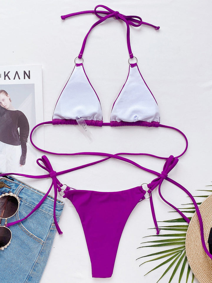 Syl krzyżowany bikini | Elegancki i stylowy