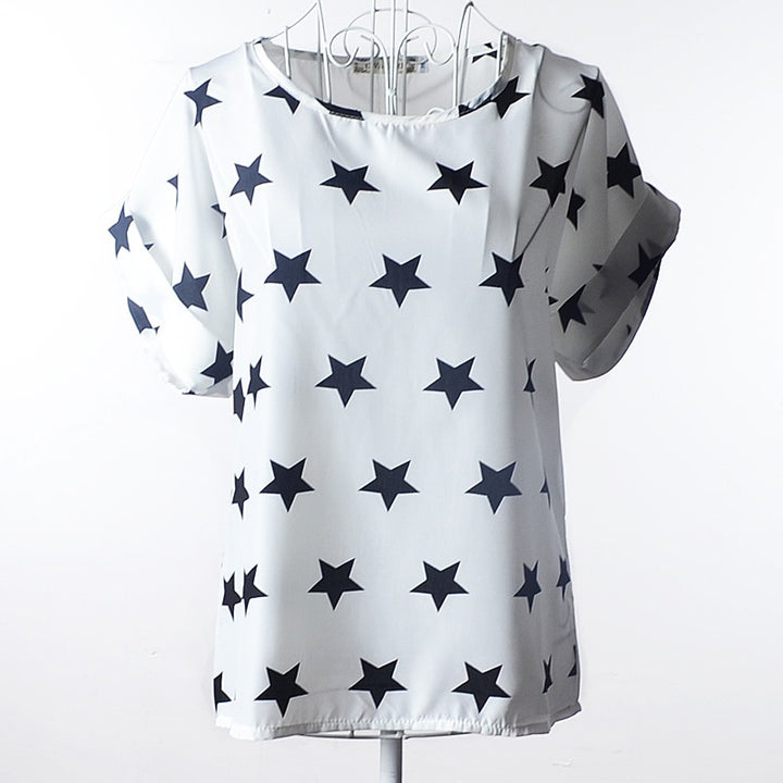 Sammy Jackson™ Klara Katoenen Dames Shirt | Een Zomers & Vrolijk T-Shirt