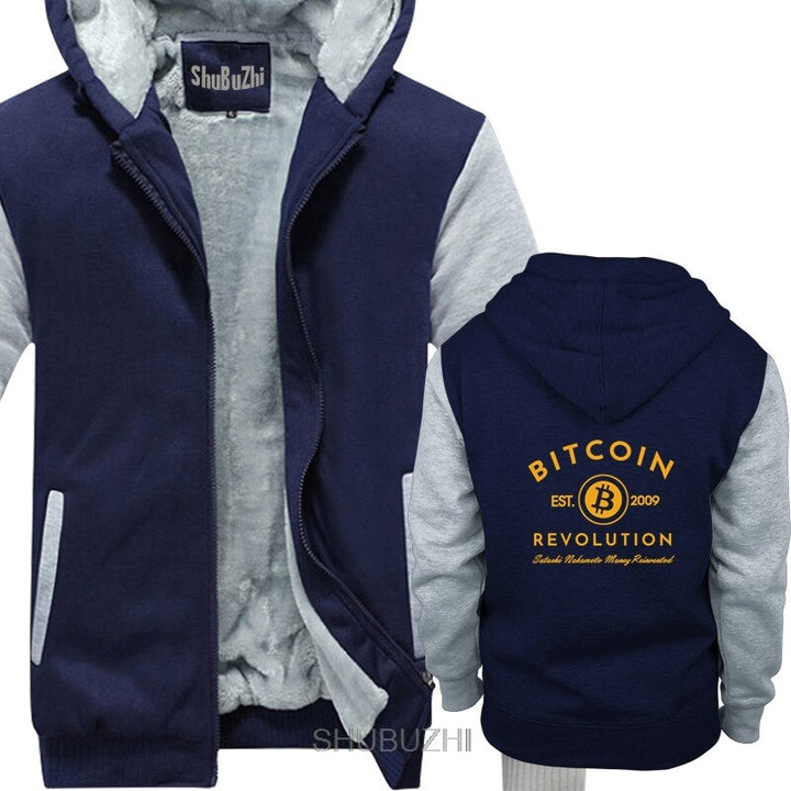 Sammy Jackson Bitcoin Revolution™ | Fall & Winter Hoodie with Soft Lining