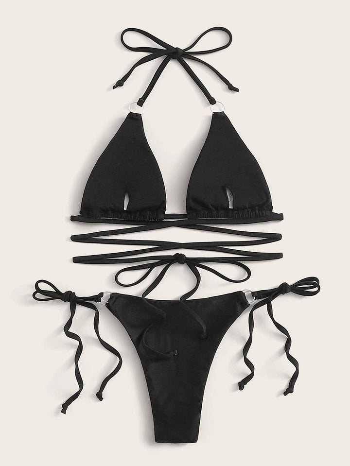 Syl krzyżowany bikini | Elegancki i stylowy