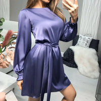 Sammy Jackson™ Sandra Satin Dress | Classic & Chic