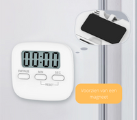 Magnetyczny Cyfrowy Timer Kuchenny | Można go również postawić lub powiesić