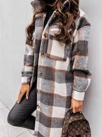 Kurtka w kratę Raisha | Casual, retro i modna