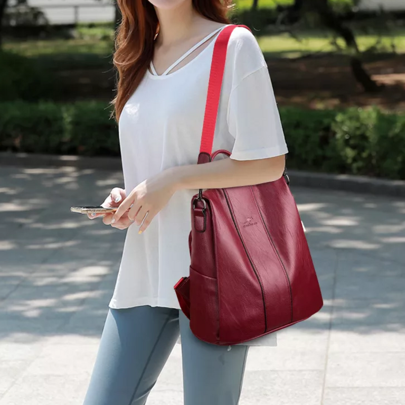 Jessie Anti-theft Backpack | Spacious & Stylish