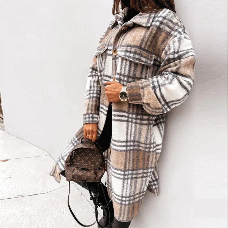 Joanne Wool Coat | Long & Trendy