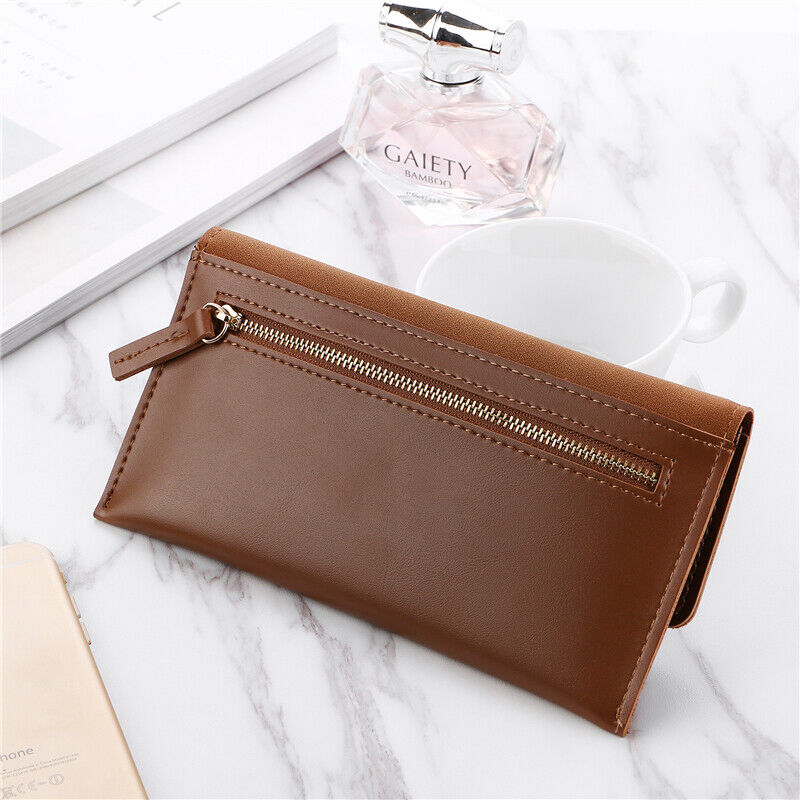 Velvet Leather Wallet | Large & Modern