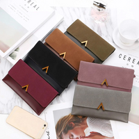 Velvet Leather Wallet | Large & Modern