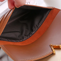 Velvet Leather Wallet | Large & Modern