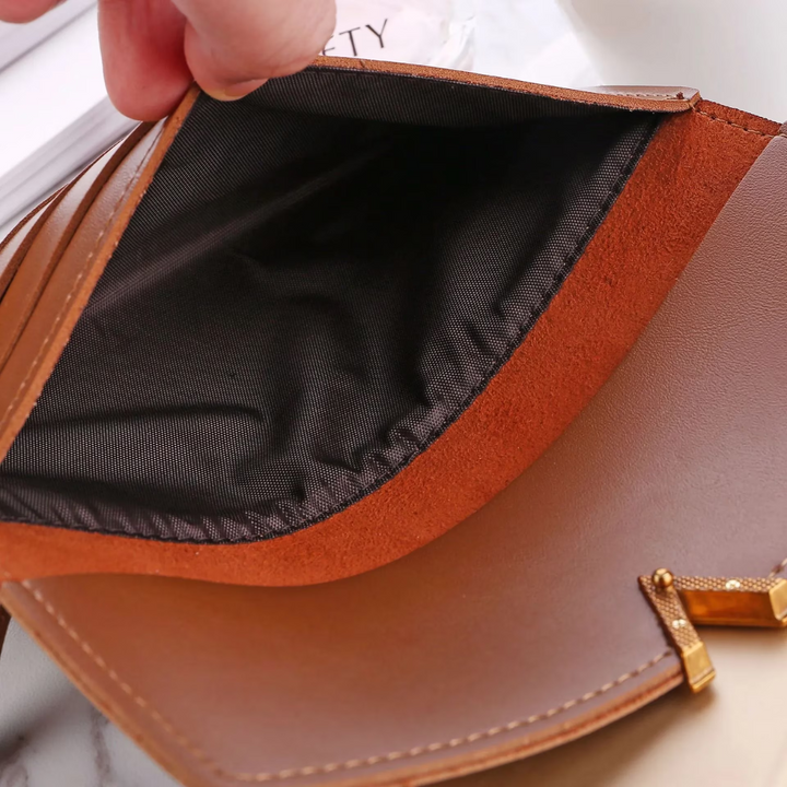 Velvet Leather Wallet | Large & Modern