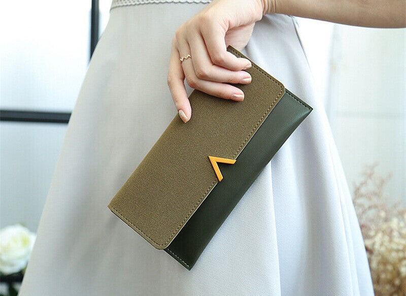 Velvet Leather Wallet | Large & Modern