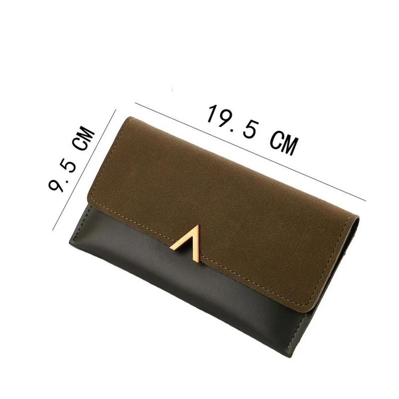 Velvet Leather Wallet | Large & Modern