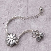 Creative silver lotus bracelet | Symbol of luck & stylish