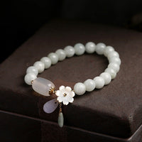 Jade and Agate Bracelet | Brings luck and looks stylish!