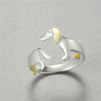 Cute Dachshund Ring | For the animal lovers among us!