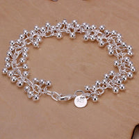 Silver Beaded Bracelet | With beautiful details