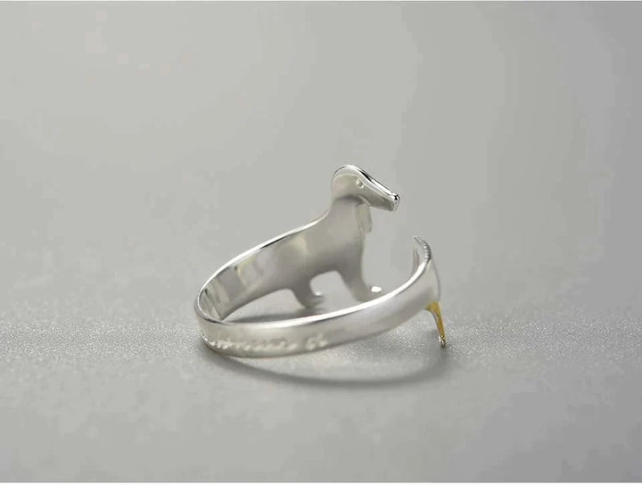 Cute Dachshund Ring | For the animal lovers among us!