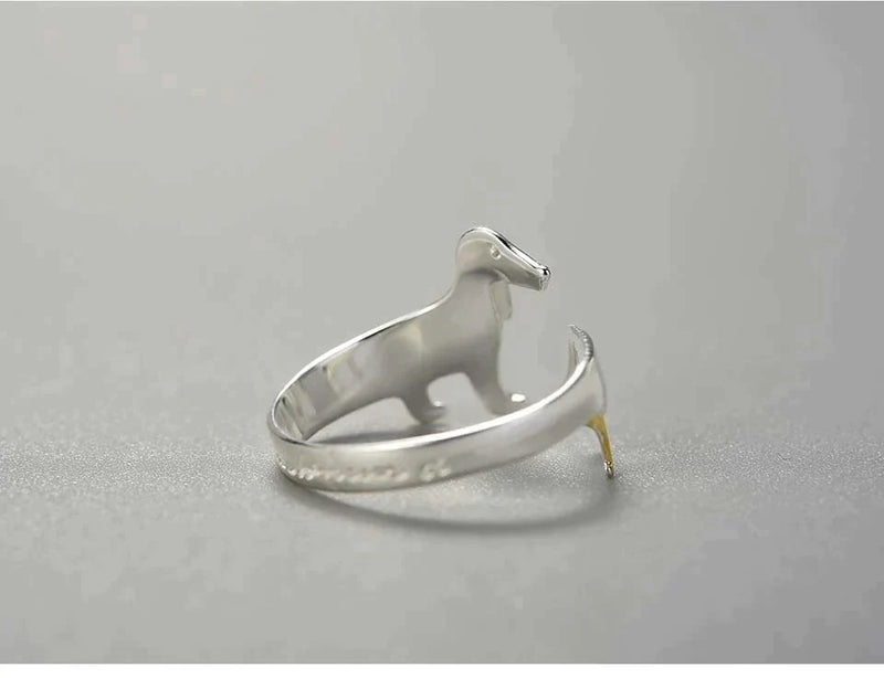 Cute Dachshund Ring | For the animal lovers among us!