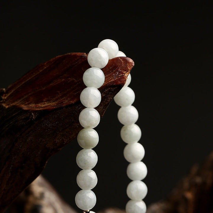 Jade and Agate Bracelet | Brings luck and looks stylish!