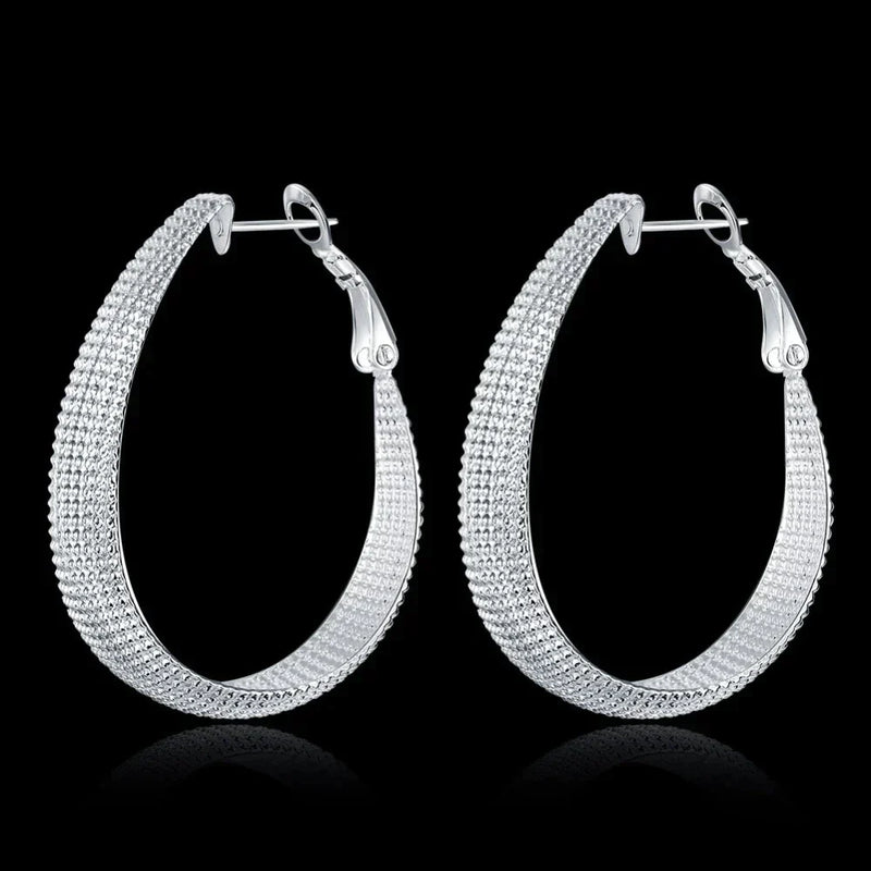 Fijne Europa Zilveren Oorbellen | Elegante oorbellen voor iedere gelegenheid!