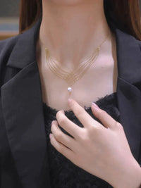 Elegant Multi-layered Pearl Necklace | A beautiful necklace for every occasion