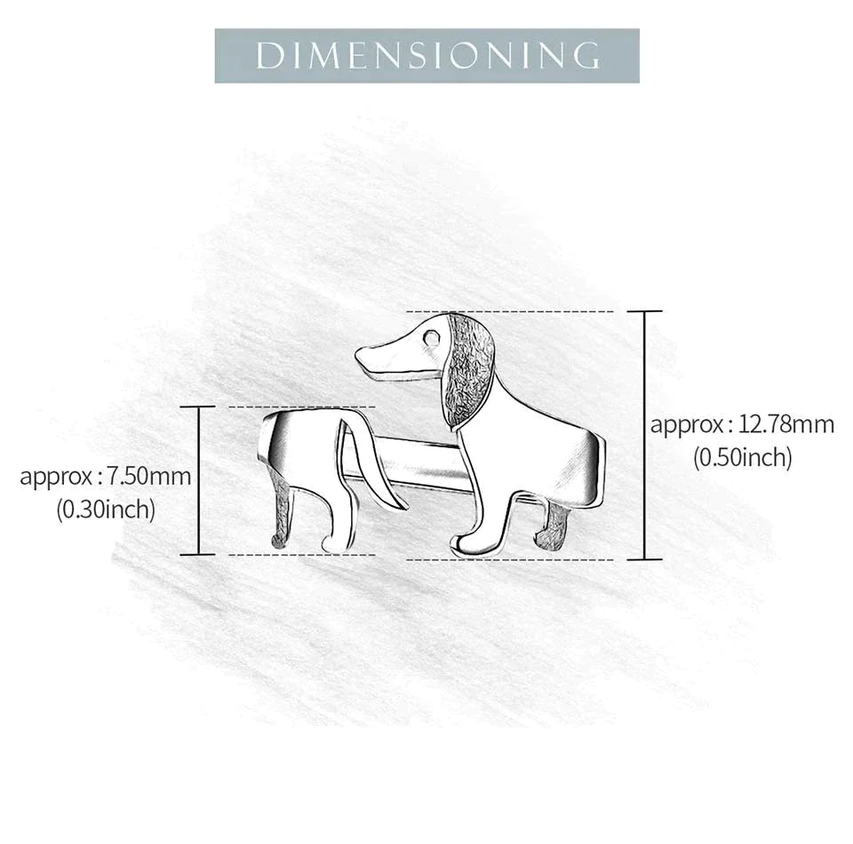 Cute Dachshund Ring | For the animal lovers among us!