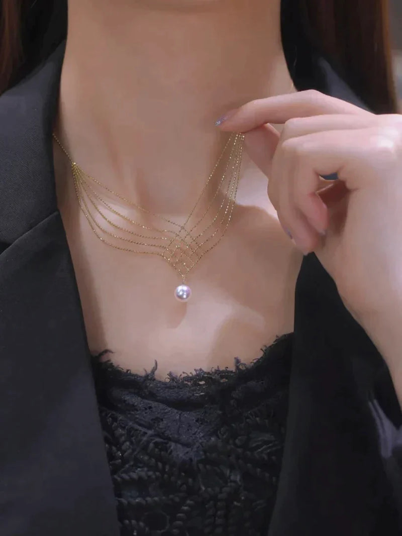 Elegant Multi-layered Pearl Necklace | A beautiful necklace for every occasion