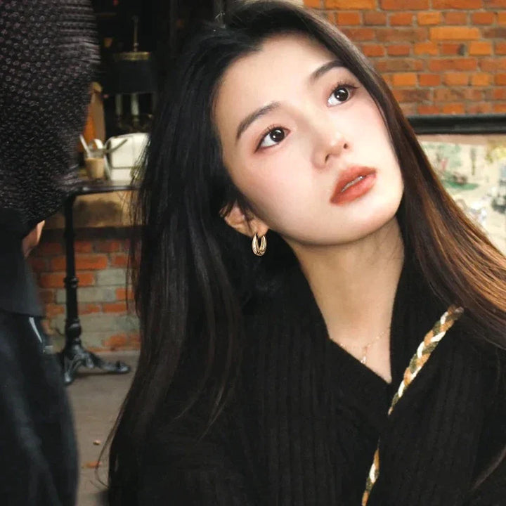 Classic Gold Hoops