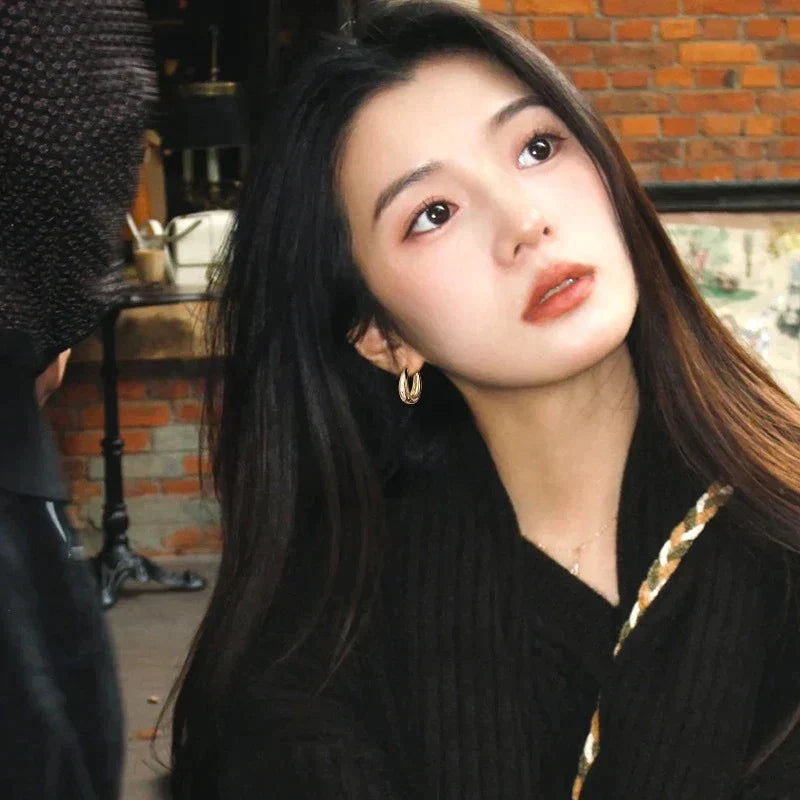 Classic Gold Hoops