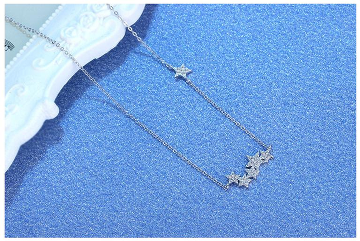 Silver Star Necklace | With a fun star design
