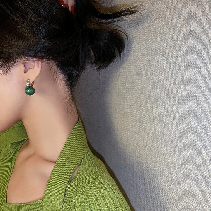 Green Pearls Oorbellen | Elegantie en stijl in 1 ontwerp!