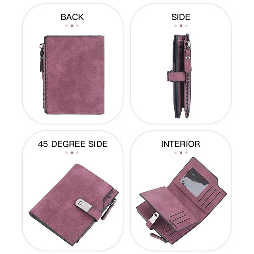 Compact Wallet with Magnetic Clasp | Handy & Trendy