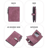 Compact Wallet with Magnetic Clasp | Handy & Trendy