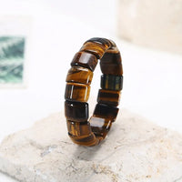 Three-color Tiger's Eye Bracelet | Strength and beauty