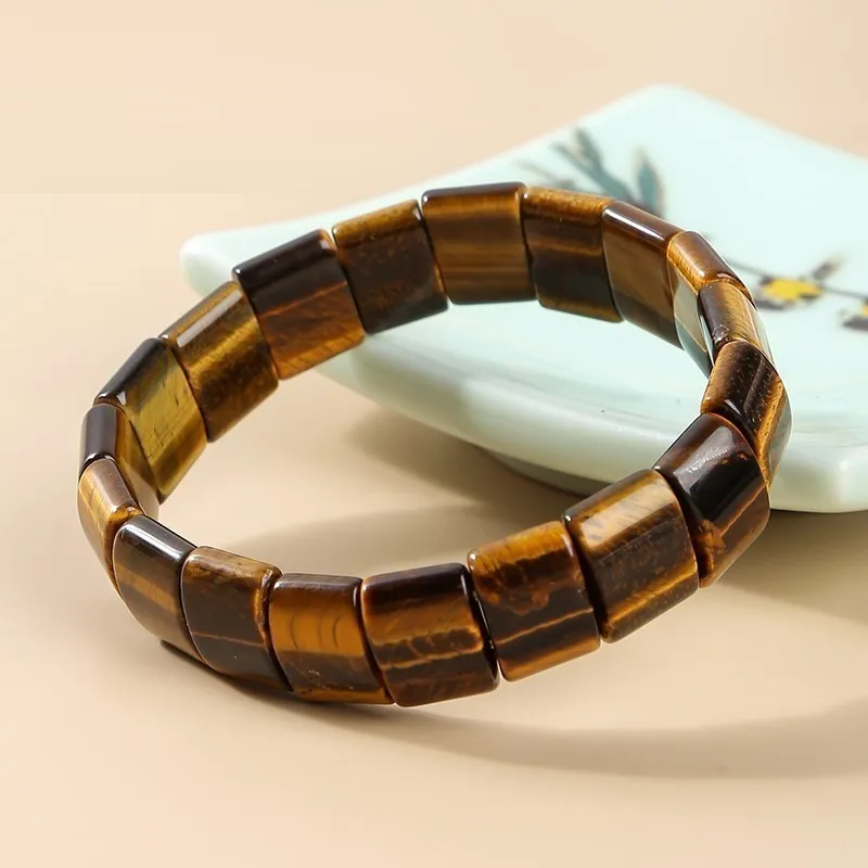 Three-color Tiger's Eye Bracelet | Strength and beauty