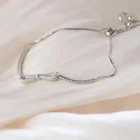 Zilveren Tennisarmband met Zirkonia | Stralend en subtiel