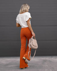 Faye flared broek | Comfortabel en stijlvol