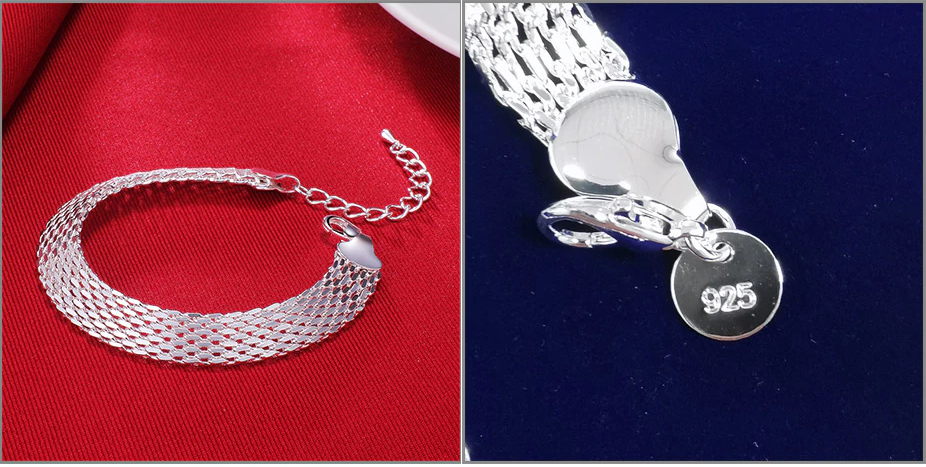 Silver braided lucky bracelet | Beautiful & unique