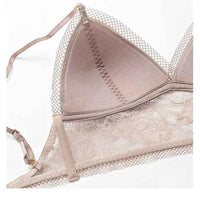 Mesh Lace Bra | With Stylish and Sexy Low Back