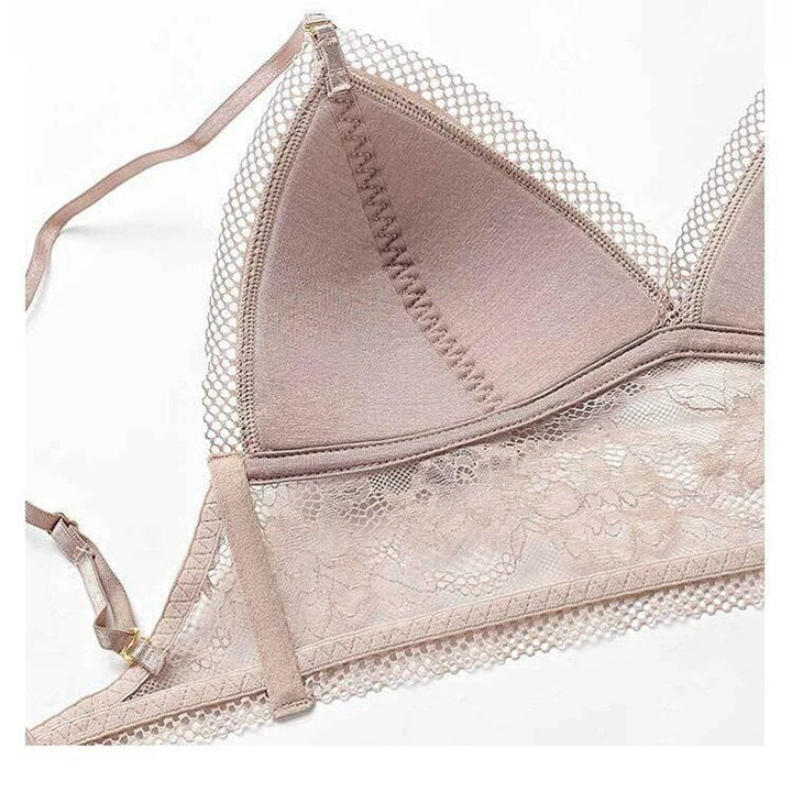 Mesh Lace Bra | With Stylish and Sexy Low Back