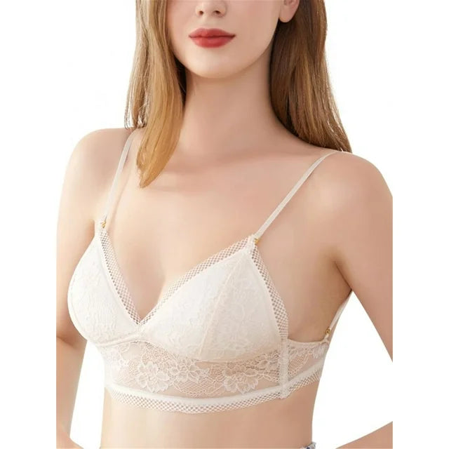 Mesh Lace Bra | With Stylish and Sexy Low Back