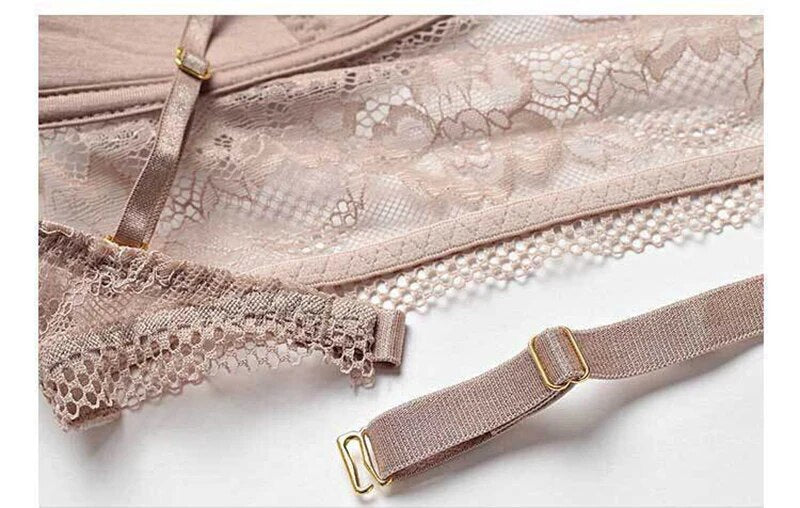 Mesh Lace Bra | With Stylish and Sexy Low Back
