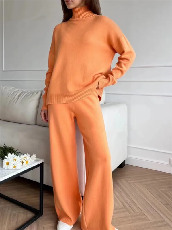 Miles Zestaw Dzianinowy | Klasyczny i Stylowy