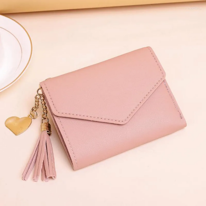 Mini Wallet with Tassel Charm | Stylish & Compact