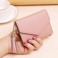 Mini Wallet with Tassel Charm | Stylish & Compact