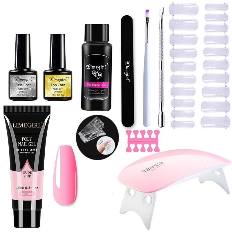 Dana DIY Complete Polygel Nail Set | Create Your Own Most Beautiful Nails